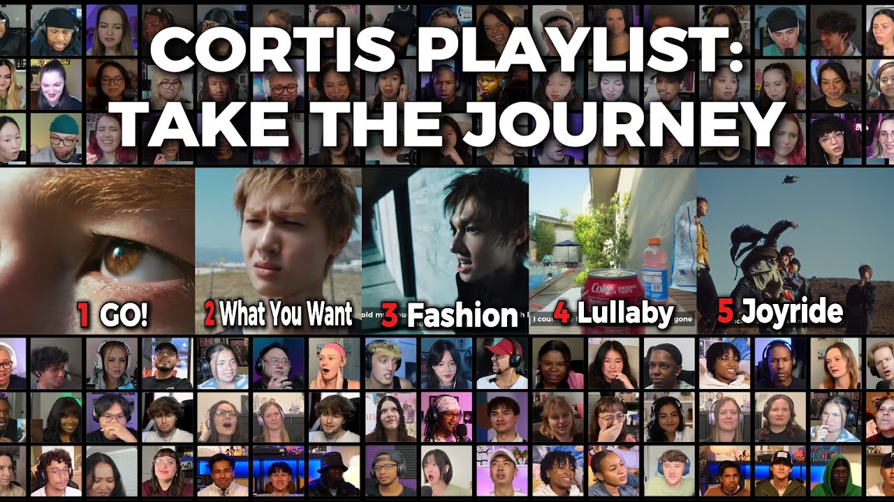 CORTIS JOURNEY: REACTION MASHUP TO ALL FIVE MUSIC VIDEOS