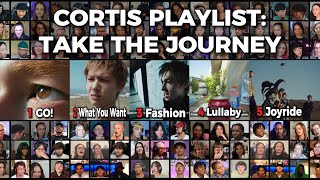 CORTIS JOURNEY: REACTION MASHUP TO ALL FIVE MUSIC VIDEOS