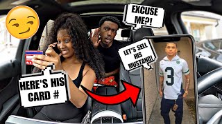 SCAMMING My Boyfriend In Front Of His Brother To See His Reaction! *GOES WRONG*