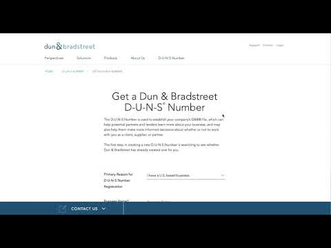 What is DUNS Number & Net Terms?