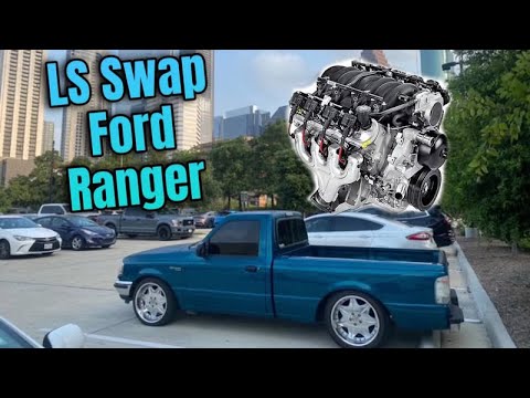 Ford Ranger Backyard LS Swap - YouTube