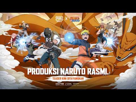 Official Anime Teaser: PUBG MOBILE x Naruto Shippuden
