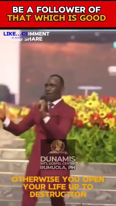Be good to people. #drpauleneche #dunamischurch #drbeckyenenche #gospelmusic #piano