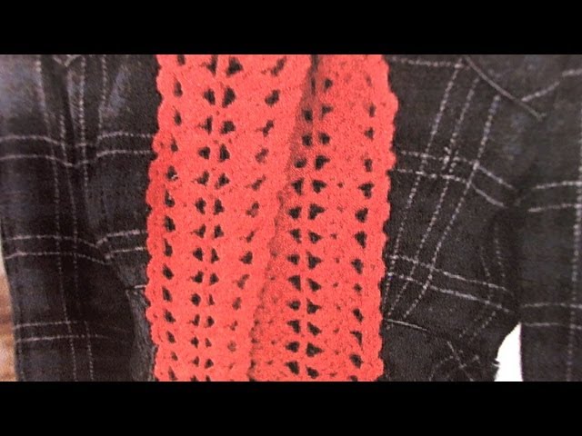 Windswept Scarf~FREE Crochet Pattern, featuring Red Heart with Love Stripes  yarn! - Trifles & Treasures