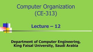 شرح معمارية وتنظيم الحاسب Computer Organization &amp; Architecture Lecture 12 (Instruction Cycle)