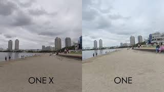 【Insta360 ONE X vs ONE】画質比較