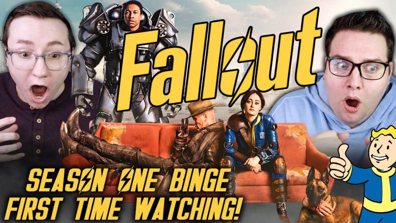 BINGE FALLOUT WITH US! *REACTION* FIRST TIME WATCHING!