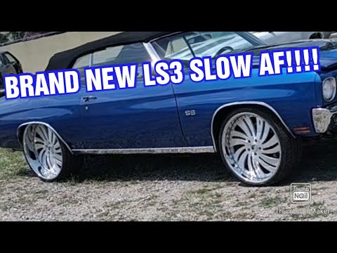 Download stitched by slick 70 Chevelle dash swap but ls3 needs tune bad