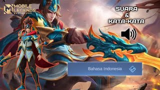 SUARA HERO MOBILE LEGENDS [ ZILONG ] BAHASA INDONESIA