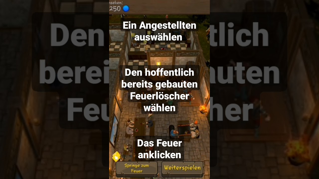 Feuer bei Tavern Master 