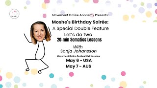 LIVE 20-Min Awareness Through Movement® Lesson | Asymmetrical Harmony with Sonja Johansson
