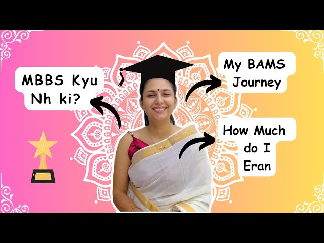 Earning of BAMS ( Ayurveda ) Doctor | My BAMS Journey - BAMS vs MBBS | Life of BAMS Doctor class=