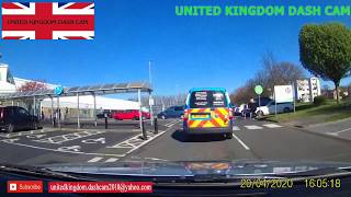 GAS VAN DRIVER DOESN'T LOOK TO HIS RIGHT AND DOESN'T USE HIS MIRRORS.