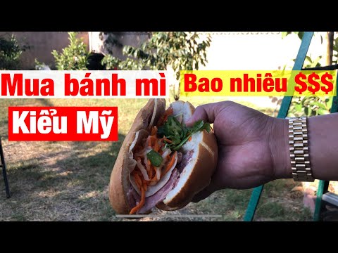 Video: Bao nhiêu một ổ bánh mì ở Mỹ?