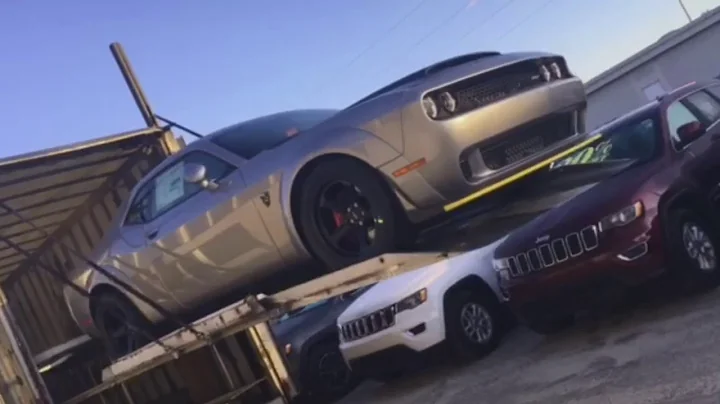 2018 Dodge Demon delivery Richard Ingram Law