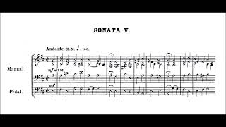Mendelssohn: 5. Orgelsonate D-Dur op. 65 Nr. 5