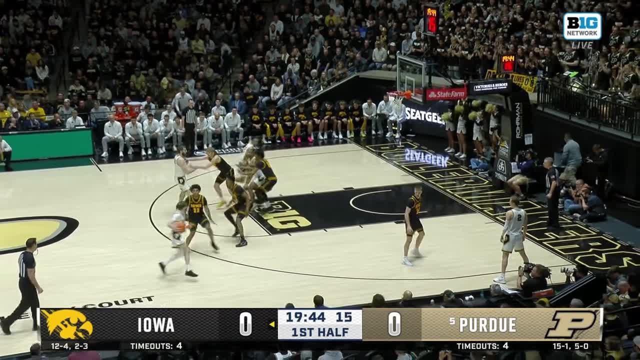 Purdue is on the Board First vs. Iowa | Purdue Men's Basketball