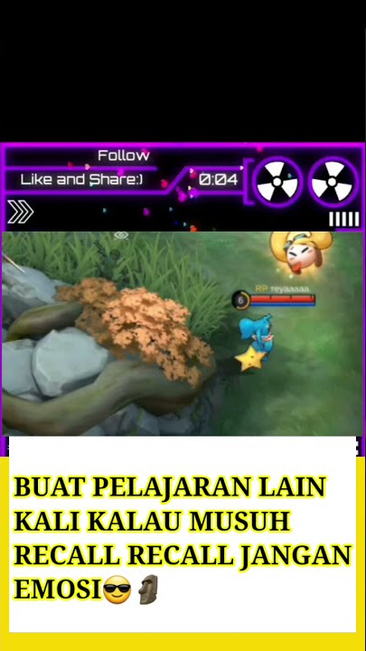 BERHATI HATILAH JIKA MUSUH RECALL'😎 WTF MOMENT MLBB || STORY WA ML #mobilelegends #shorts #montage