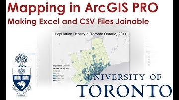 Mapping in ArcGIS Pro: Making Excel and CSV Files Joinable
