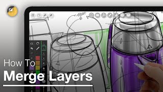 How to Merge Layers via Copy Between Layers - Morpholio Trace iPad Drawing App Beginner Tutorial by morpholio 11,277 views 1 year ago 3 minutes, 35 seconds