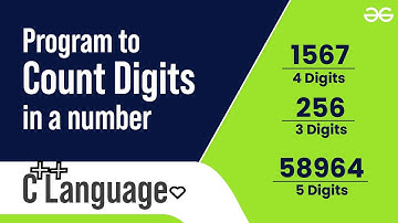Count Digits || #geeksforgeeks ||#C++ || #coding || #java || #python  || #javascript || #html