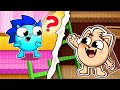 Inside the Cardboard Dollhouse 🏠Kids’ Adventure | Kids Songs 🐱🐨🐰🦁And Nursery Rhymes by Baby Zoo