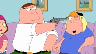 Family Guy - Peter Uses A Gun