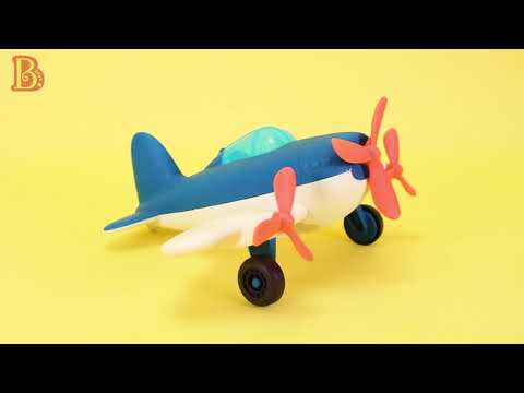 Іграшковий літак Баттатоліт Battat BX1729Z (Unicorn), видео 1