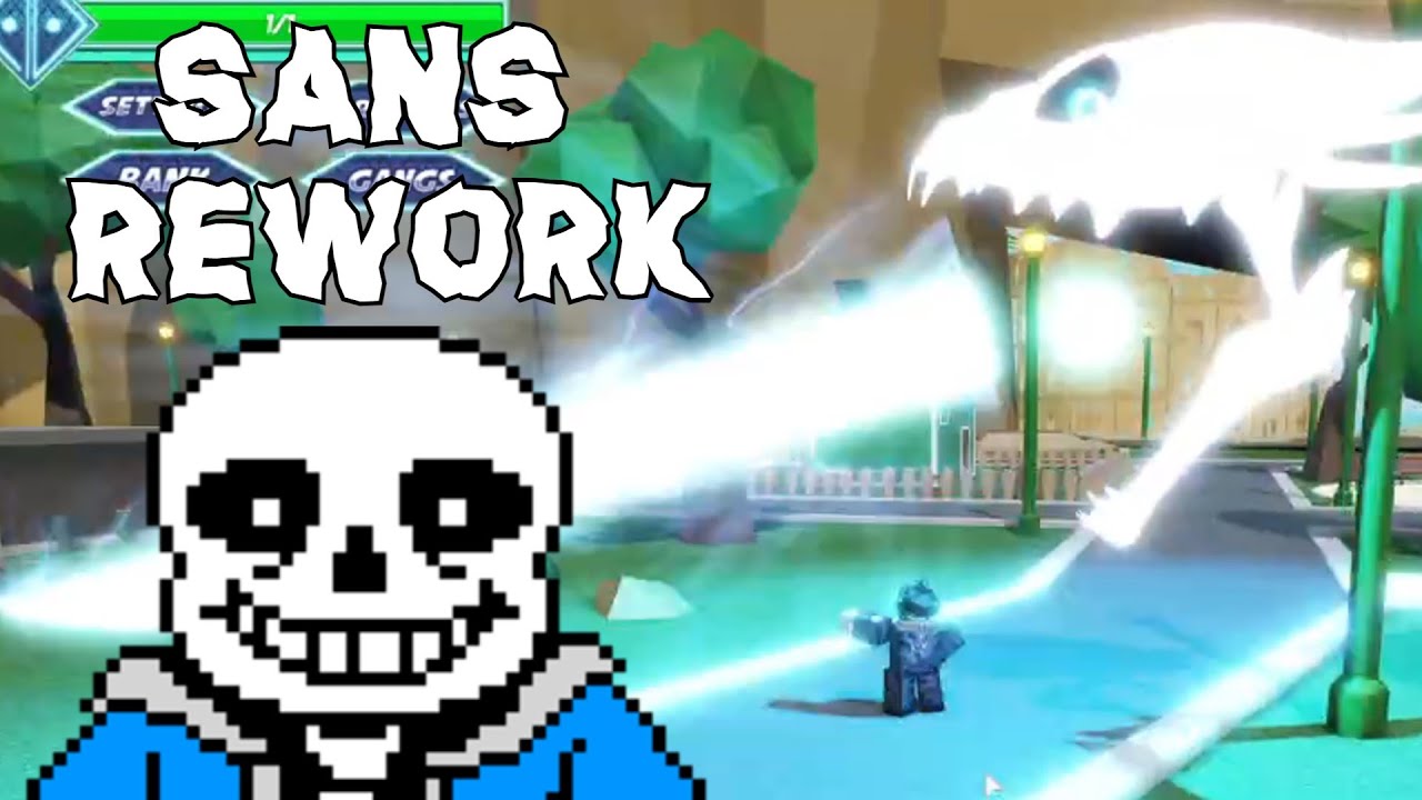 [NEW UNIVERSE] SANS REWORK IN AUT (A UNIVERSAL TIME) ROBLOX 