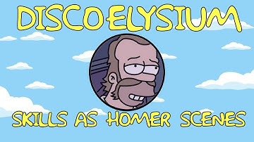 One Homer Simpson Scene For Each Disco Elysium Skill