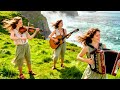 This Celtic Music Feels Like Freedom | Irish Coastal Folk &amp; Green Landscapes