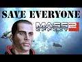 Mass Effect 2 - How to SAVE EVERYONE During Final Mission (STEP-BY-STEP SURVIVAL GUIDE)