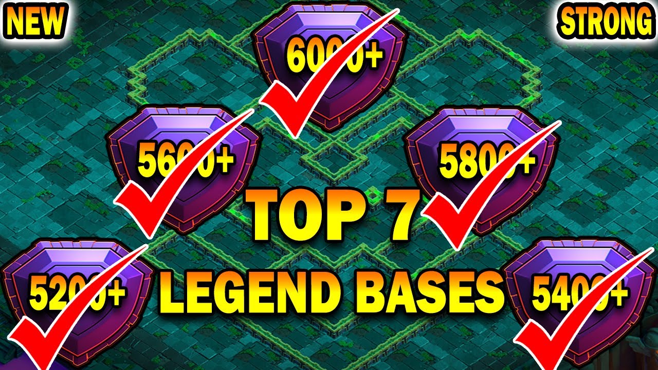 6000 + Trophy Pusher Base | Top 7 Th14 Legend Base Link | Th14 legend League base with link 2022
