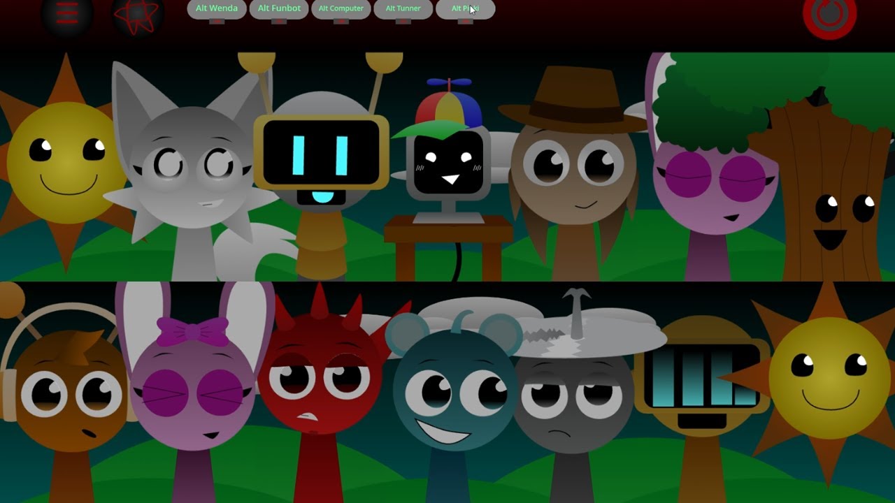 Sprunki Swap Retexture Alive 🥰🔥 There are 5 Alt characters, and They are all still Alive 💖