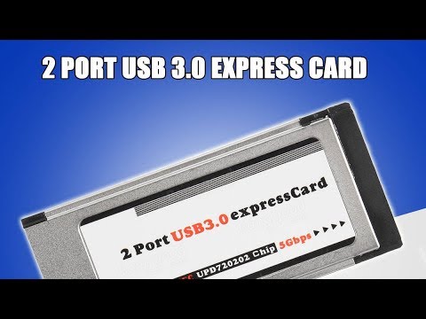 USB 3-0 Express Card 34mm Hidden Adapter   тест