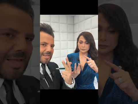 امل حجازي ضيفة نيشان 