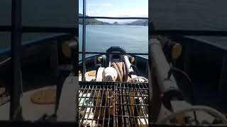 Navio entrando para o Porto de Vitória E.S