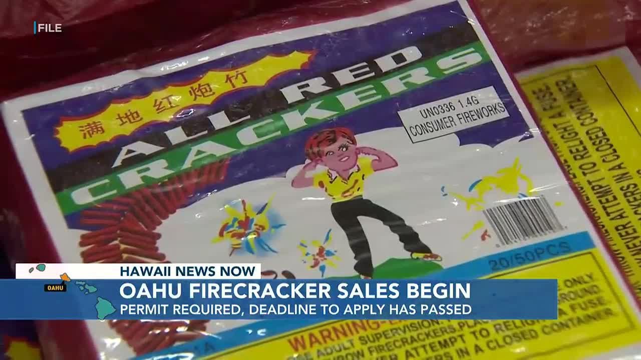 Ready to ring in the new year? Firecracker sales begin across the state