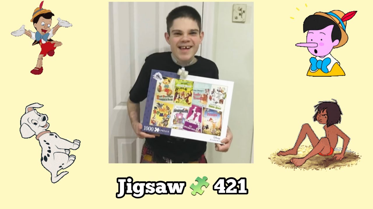 Mattys time lapse puzzles 01/01/23 JIGSAW 421 Disney Classic 1000 ...