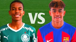 16 year old Estevao Willian VS 16 year old Lamine Yamal