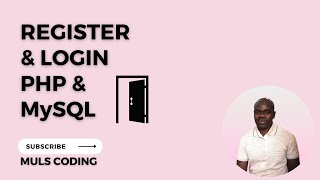 Login and Registration Form  Tutorial in PHP and MYSQL Part 1