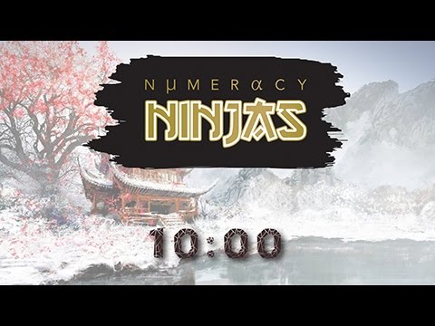 Ninja Maths 10 minute timer