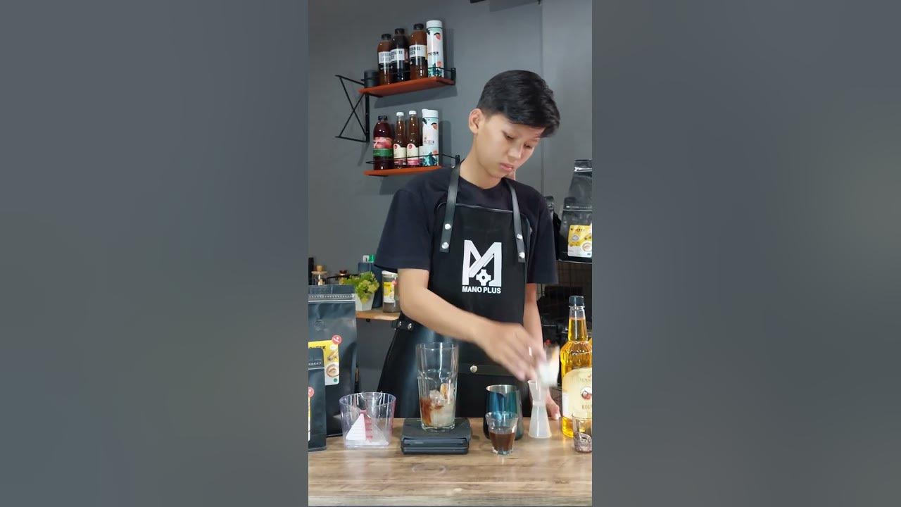 Tutorial membuat Kopi Susu Rum