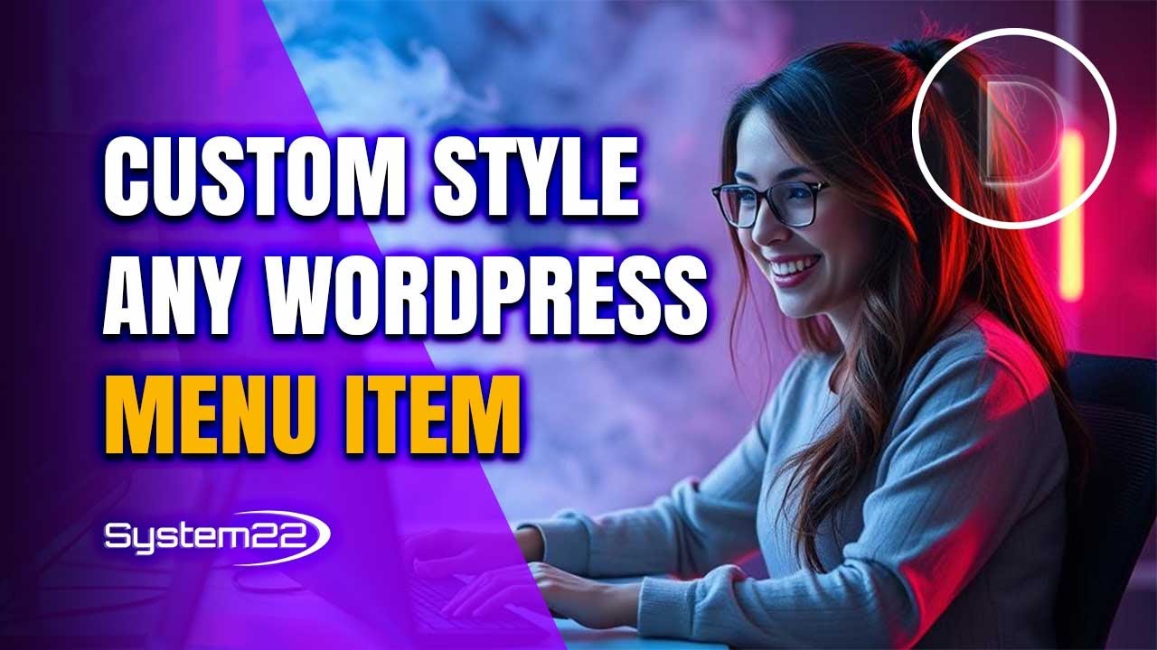 Ultimate Guide: Custom Style Any WordPress Menu Item in Minutes! - YouTube