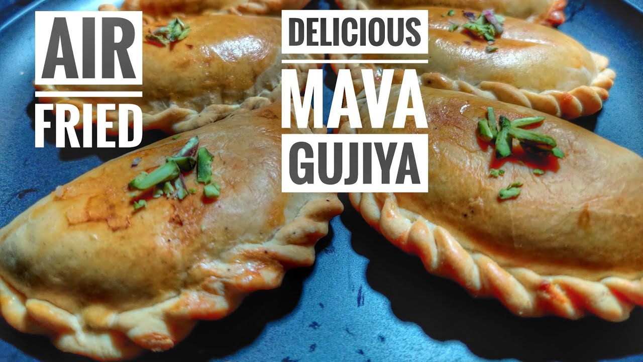 Air Fryer Mava Gujiya How To Make Baked Gujiya Crunchy & Delicious