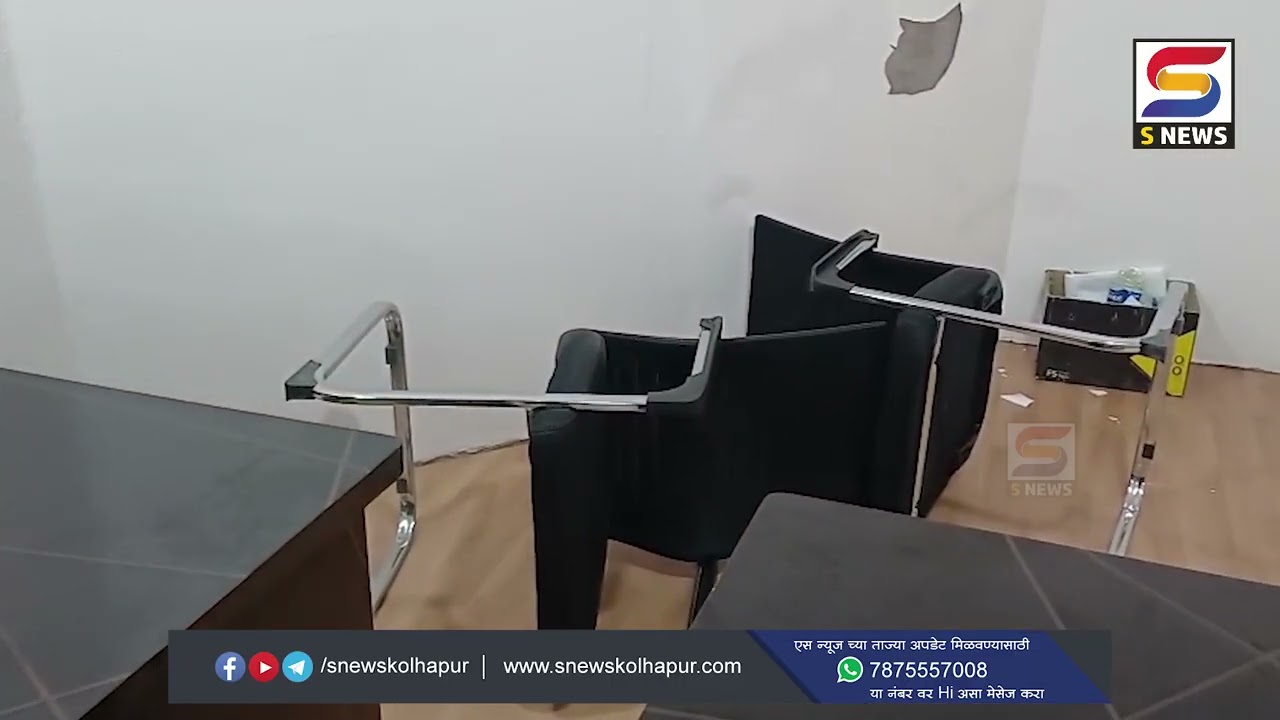 इचलकरंजी महापालिकेतील दोघा कंत्राटी कर्मचाऱ्यांमध्ये हाणामारी.