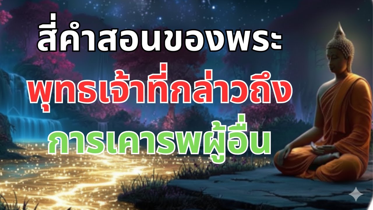 4 คำพูดบาปที่เผาบุญเก่าและทำให้เทวดาไม่คุ้มครอง… หลายคนเผลอพูดไปโดยไม่รู้ตัว_(ธรรมะพุทธอันอัศจรรย์)