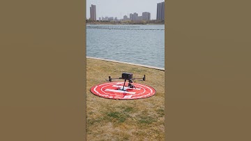 Large drones with exclusive landing pad, a heaven-made match! 🔥🤩#pgytech#matrice300rtk#djidrone