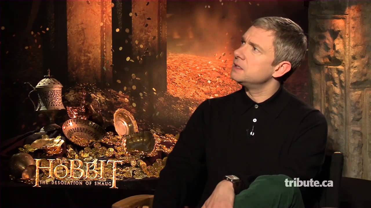 Martin Freeman - The Hobbit: The Desolation of Smaug Interview HD