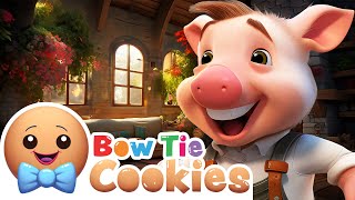 Bedtime Stories for Toddlers | Three Little Pigs and more | Bow Tie Cookies